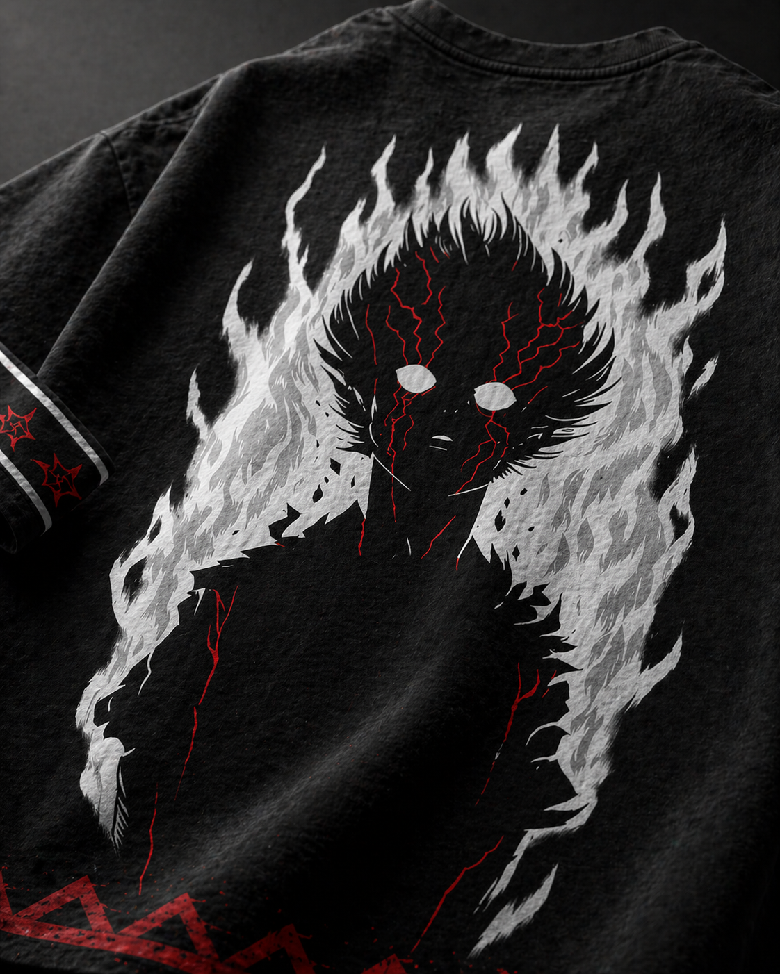 Vegeta Infernal Aura Oversized T-Shirt