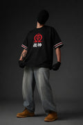 War God Japanese Graphic Oversized T-Shirt