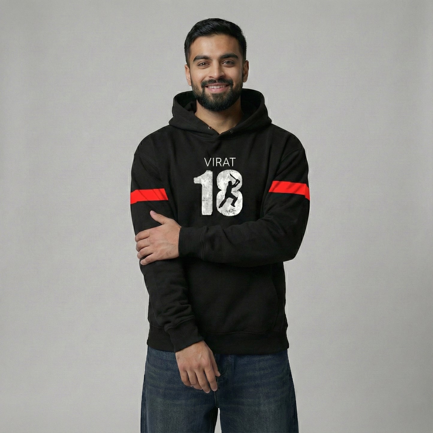 Virat Kohli oversized hoodie