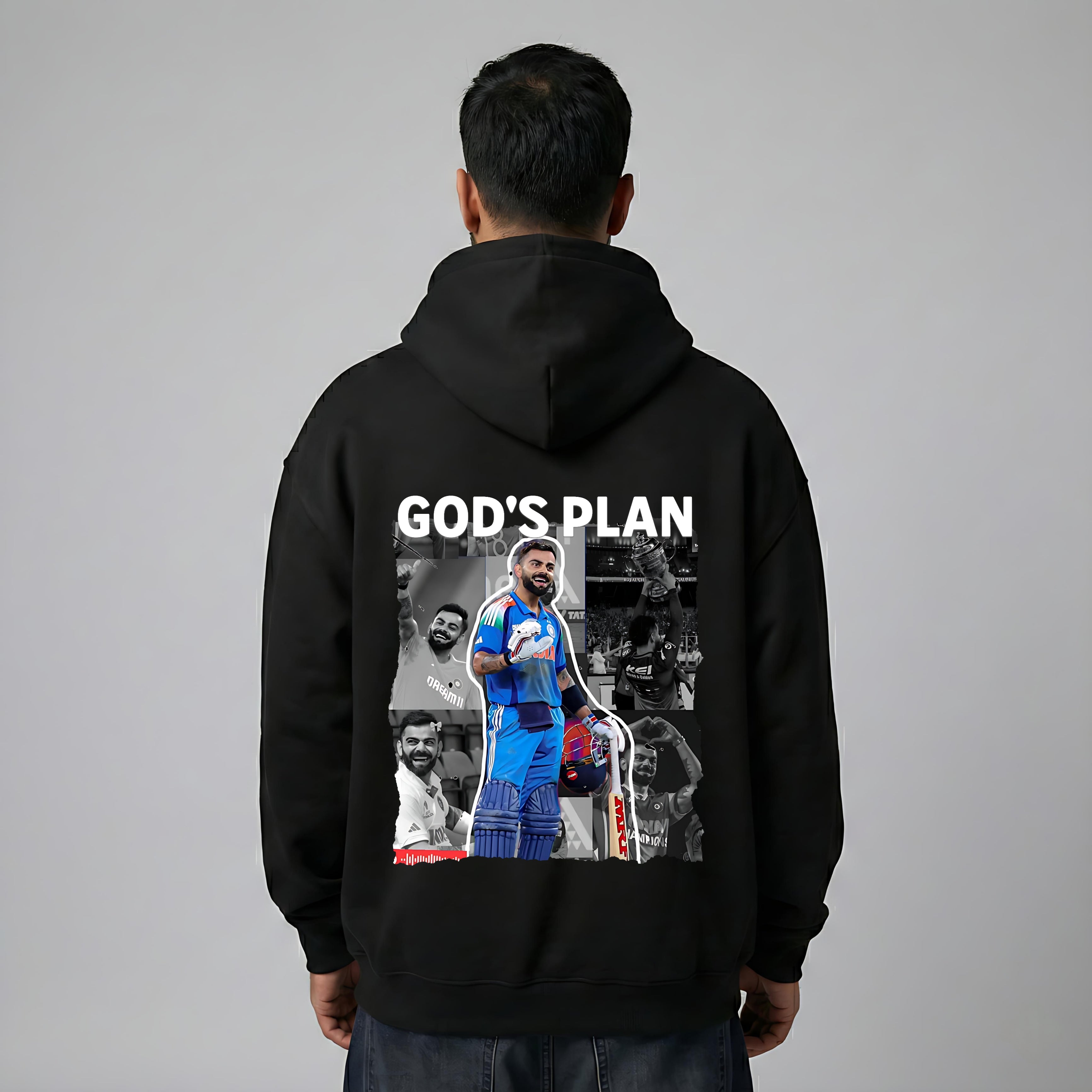Virat Kohli oversized hoodie