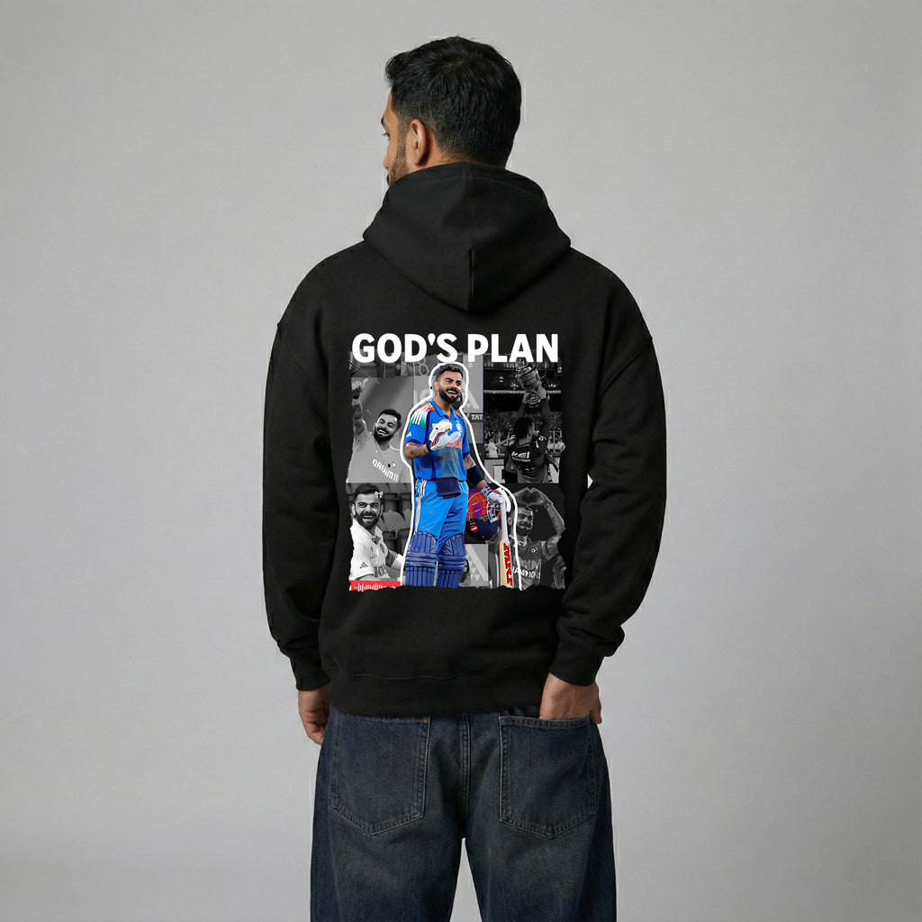 Virat Kohli oversized hoodie